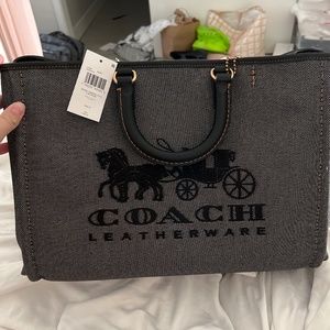NWT Coach Reese Canvas Tote